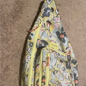 Vera Bradley ReActive Sling Backpack yellow